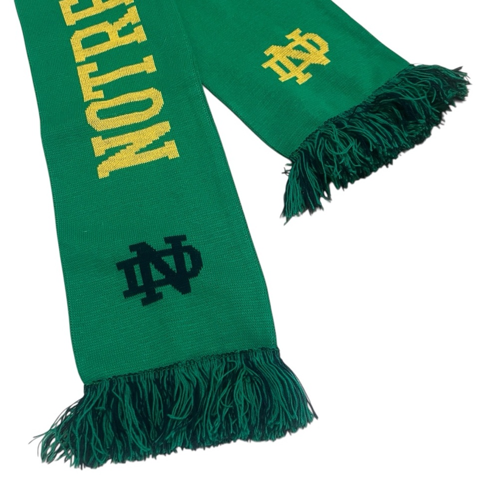 Norte Dame Fighting Irish Football Winter Knit Scarf